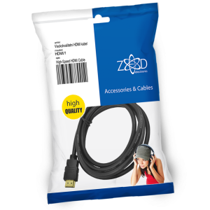 ZED electronic HDMI kabel, 1.0 met, ver. 1.4 - HDMI/1