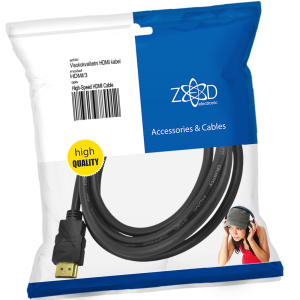ZED electronic HDMI kabel, 3.0 met, ver. 1.4 - HDMI/3