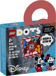 LEGO® DOTS 41963 Prišivak Mickey Mouse i Minnie Mouse