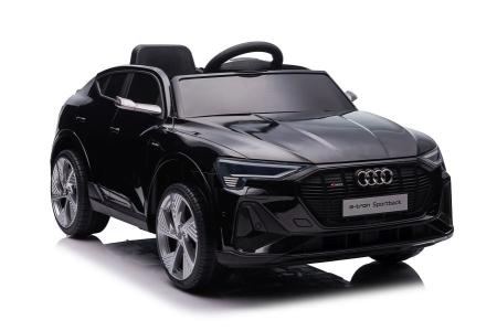 Licencirani auto na akumulator Audi E-Tron – crni