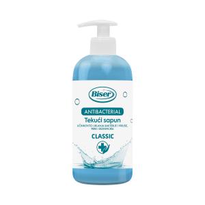 Biser antibacterial tekući sapun classic 500 ml