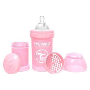 Twistshake Bočica Anti-Colic 180 ml Pastel Pink