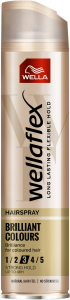 Wellaflex lak za kosu za blistave boje, 250 ml