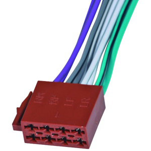 SAL Utičnica ISO, zvučnička, 15cm označene žice, ženska - SA-FISO 031