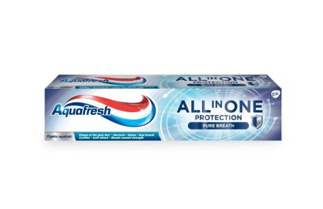 Aquafresh pasta za zube All-In-One Protect Purebreath 100 ml, 6 kom