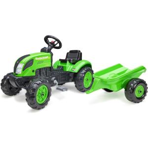 Falk traktor s prikolicom Garden Master, zeleni