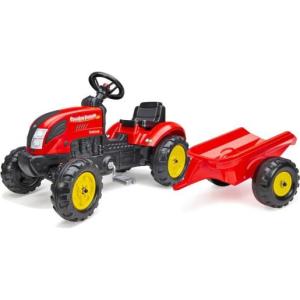Falk traktor s prikolicom Garden Master, crveni