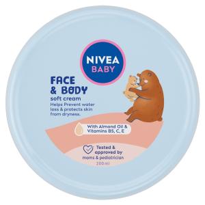 NIVEA BABY soft krema za lice i tijelo 200 ml