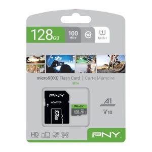 PNY Memorijska kartica MicroSDXC Elite  128 GB  klasa brzine V10  s adapterom