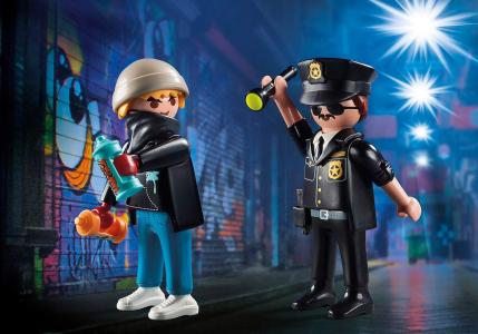 Playmobil City action Policajci i ulični umjetnik 70822
