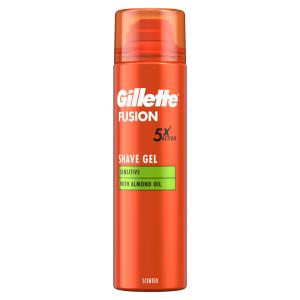 Gillette Fusion5 gel za brijanje Ultra Sensitive, 200 ml