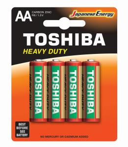 Toshiba Cink baterije R6 AA 4/1 ZINC