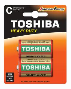 Toshiba Cink baterije R14 C 2/1 ZINC