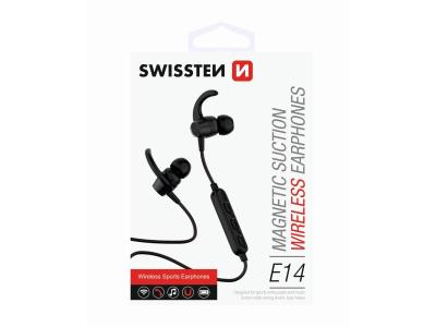 SWISSTEN slušalice Bluetooth, mikrofon, Handsfree, In-ear, crne ACTIVE