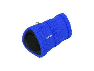 TOSHIBA zvučnik Bluetooth, vodootporni, 6W, Handsfree, baterija, plavi TY-WSP100