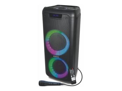 MANTA karaoke, 80W, BT, disco efekti, baterija, daljinski, mikrofon SPK5210