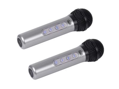 TREVI mikrofoni bežični set 2kom mikrofon + prijemnik, srebrni EM 415 R