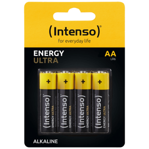 (Intenso) Baterija alkalna, AA LR6/4, 1,5 V, blister 4 kom