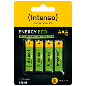 (Intenso) Baterija punjiva AAA / HR03, 1000 mAh, blister 4 kom - AAA / HR03/1000