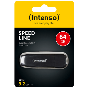 (Intenso) USB Flash drive 64GB Hi-Speed USB 3.2, SPEED Line - USB3.2-64GB/Speed Line