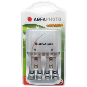 Agfa Punjač za baterije, univerzalni, AA, AAA, 9V - Photo Accu Charger Value Energy