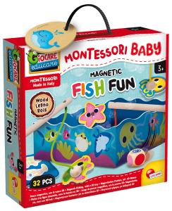 LISCIANI Montessori Wood igra ribolov magnetna 98354