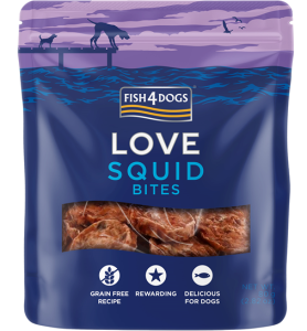 Fish4Dogs Hrana za pse love squid bites 80 g