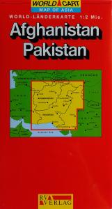 Auto karta AFGANISTAN/ PAKISTAN