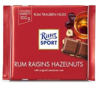 Ritter Sport rum grožđice lješnjak 100 g