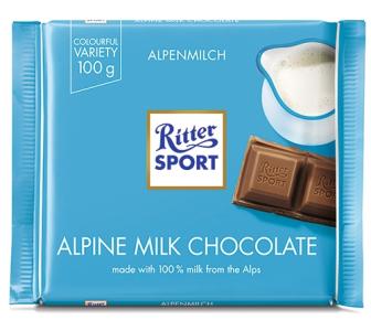 Ritter Sport alpsko mlijeko 30% kakaa 100 g