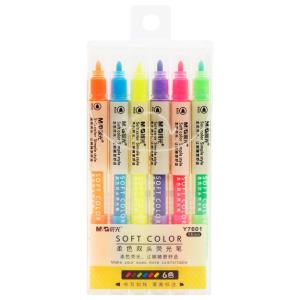 M&G Soft color fluo marker s dva vrha 1/6