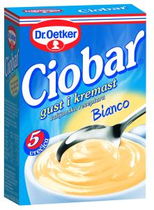Dr. Oetker Ciobar-bijela čokolada x5, 125 g