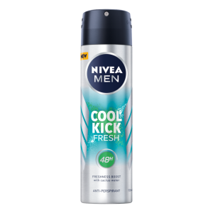 Nivea Men Cool Kick Fresh dezodorans u spreju, 150 ml