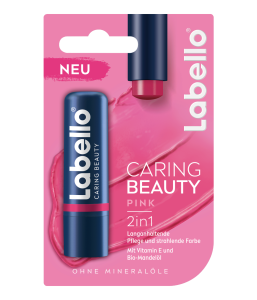 Labello Caring Beauty Pink balzam za usne u boji 55 ml