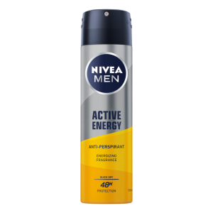 Nivea Men Active Energy dezodorans u spreju, 150 ml