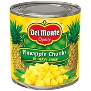 Del Monte komadići ananasa u sirupu, 570 g