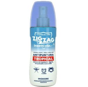 ZIG ZAG Losion protiv komaraca Tropical bez mirisa 100 ml