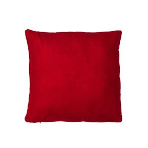 Ukrasni jastučić suede 40 x 40 cm Crvena