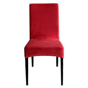 Navlaka za stolicu rastezljiva Velvet 45 x 52 cm  Crvena