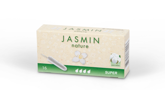 Jasmin Nature Pamučni higijenski tamponi Super 16 kom