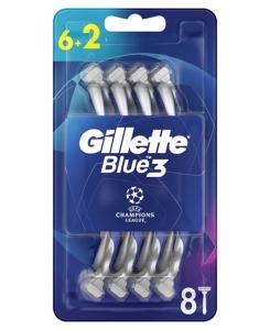Gillette Blue3 jednokratne britvice, 6+2 kom