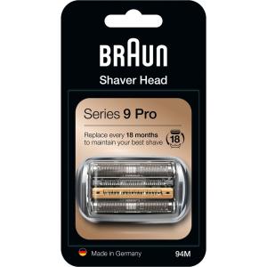 Braun 94M zamjenska glava za brijanje, za Series 9, Srebrna