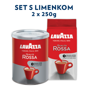 Lavazza Set Limenka Rossa  2x250 g