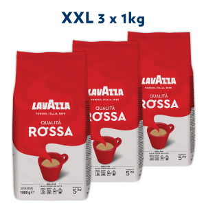 Lavazza XXL zrno Q. Rossa  3x1 kg
