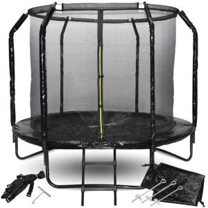 Vrtni trampolin SkyFlyer crni – 244 cm