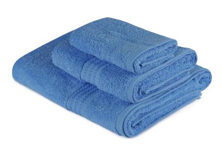 Colourful Cotton set ručnika BLUE, u poklon kutiji, 3 kom.